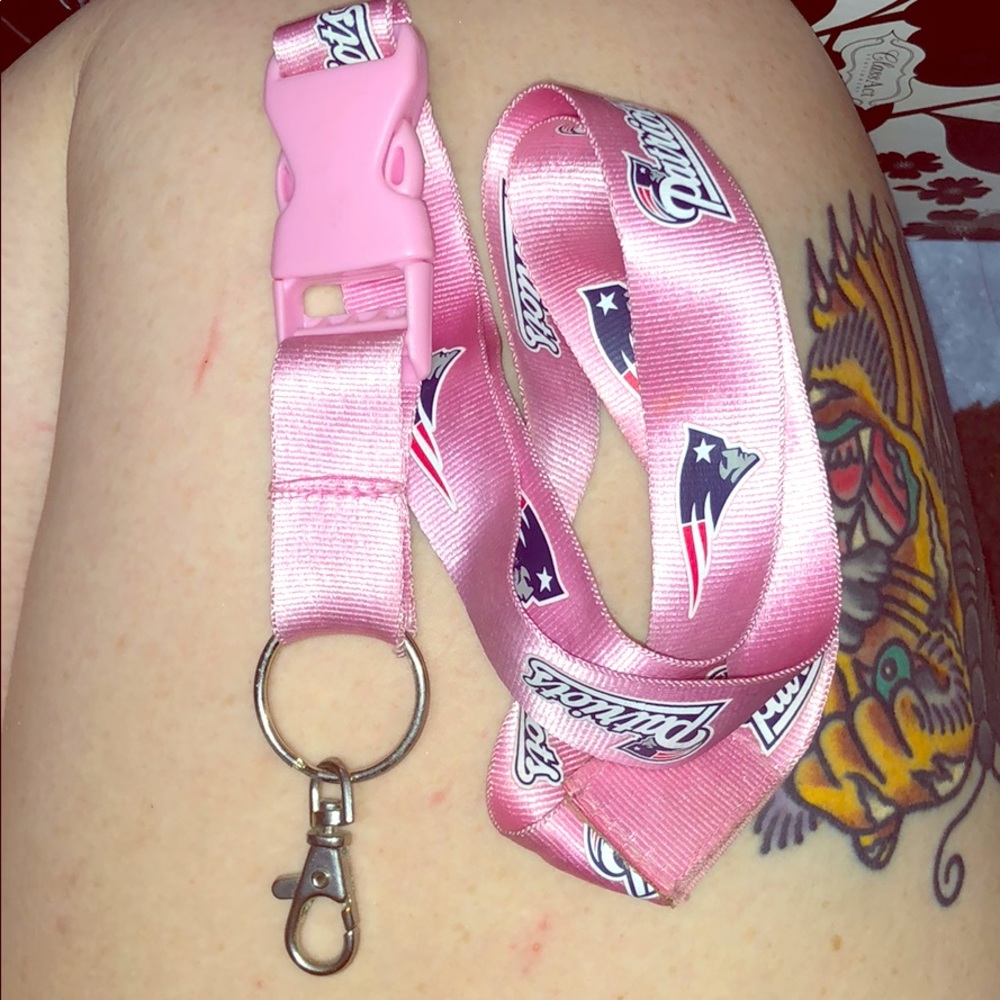 Patriots lanyard